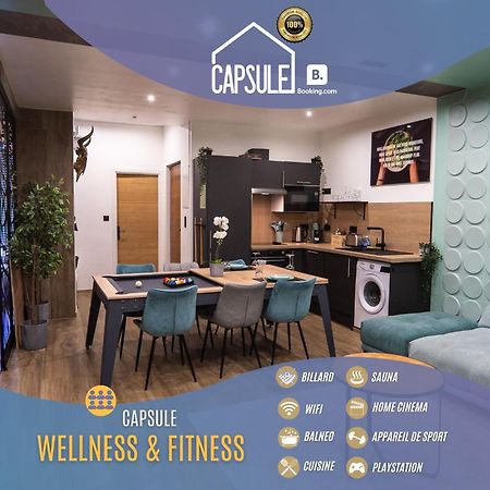 Capsule Wellness - Sauna - Balneo - Machine De Sport Privatif - Ps5 - 2 Chambres Valenciennes Kültér fotó