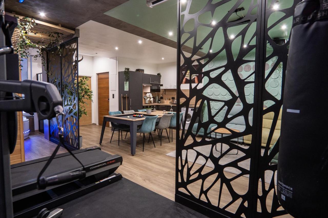 Capsule Wellness - Sauna - Balneo - Machine De Sport Privatif - Ps5 - 2 Chambres Valenciennes Kültér fotó